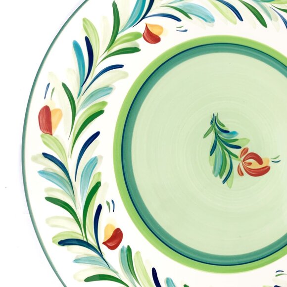 Southern Living at Home Gail Pittman Hand Painted Provence Dinner Plate (1) - Picture 3 of 6